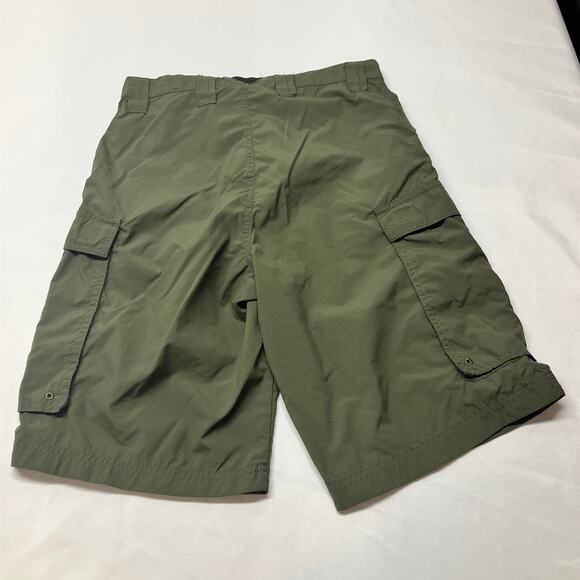 Boy Scouts Of America Shorts Mens XS Green Cargo Centennial Uniform Nylon 10" - Picture 3 of 8